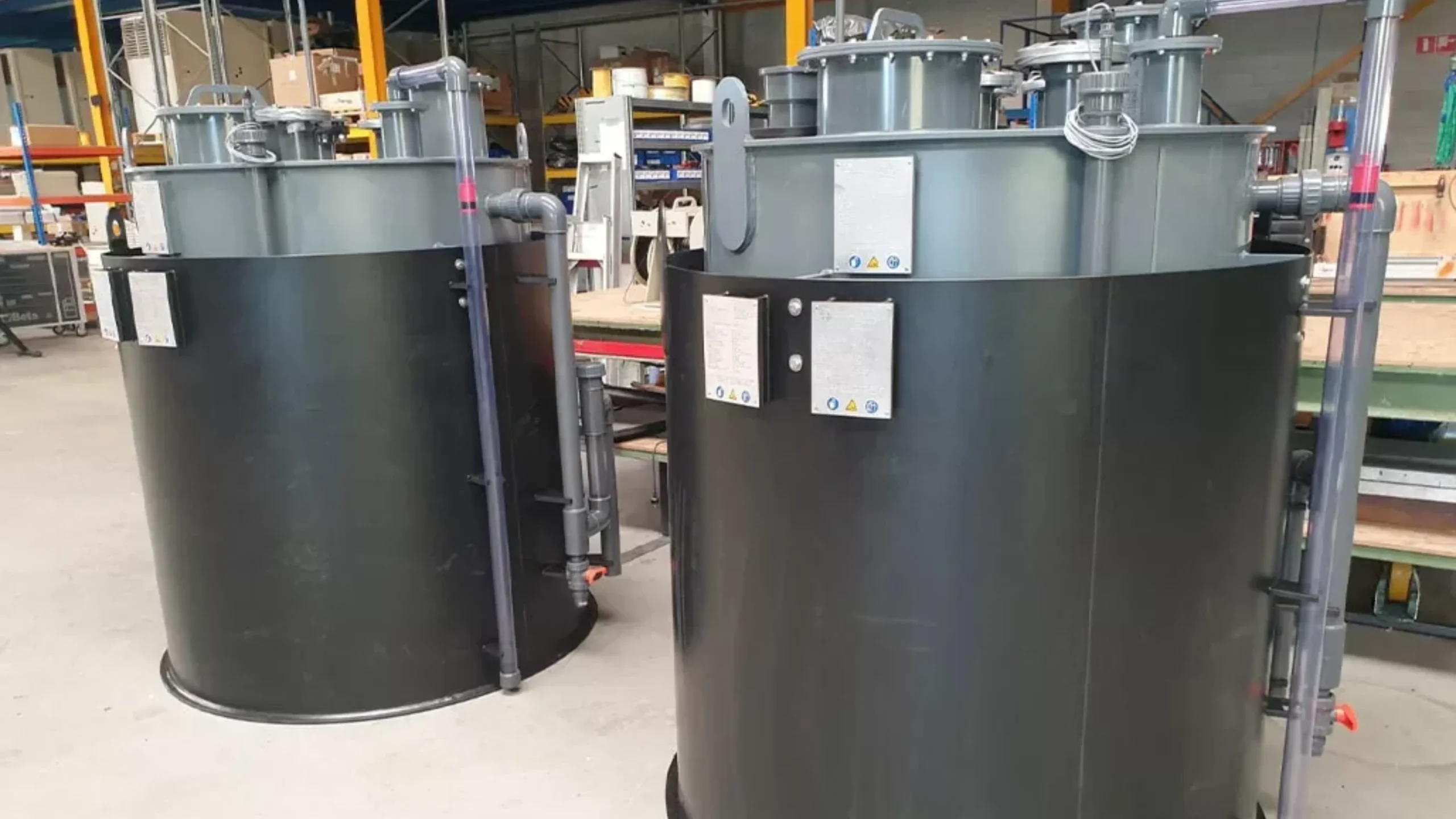 Kunststof opslagtank conform BRL-K21009