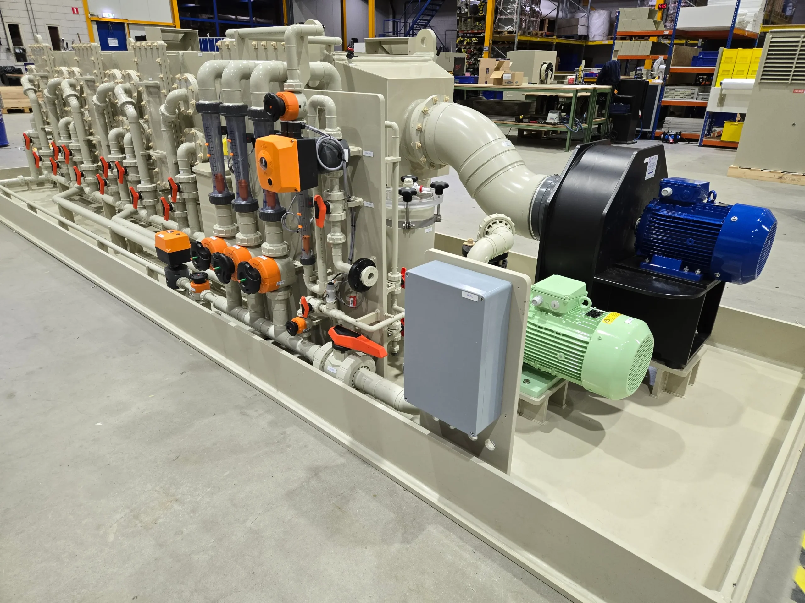 PP Horizontale gaswasser - Makronyl