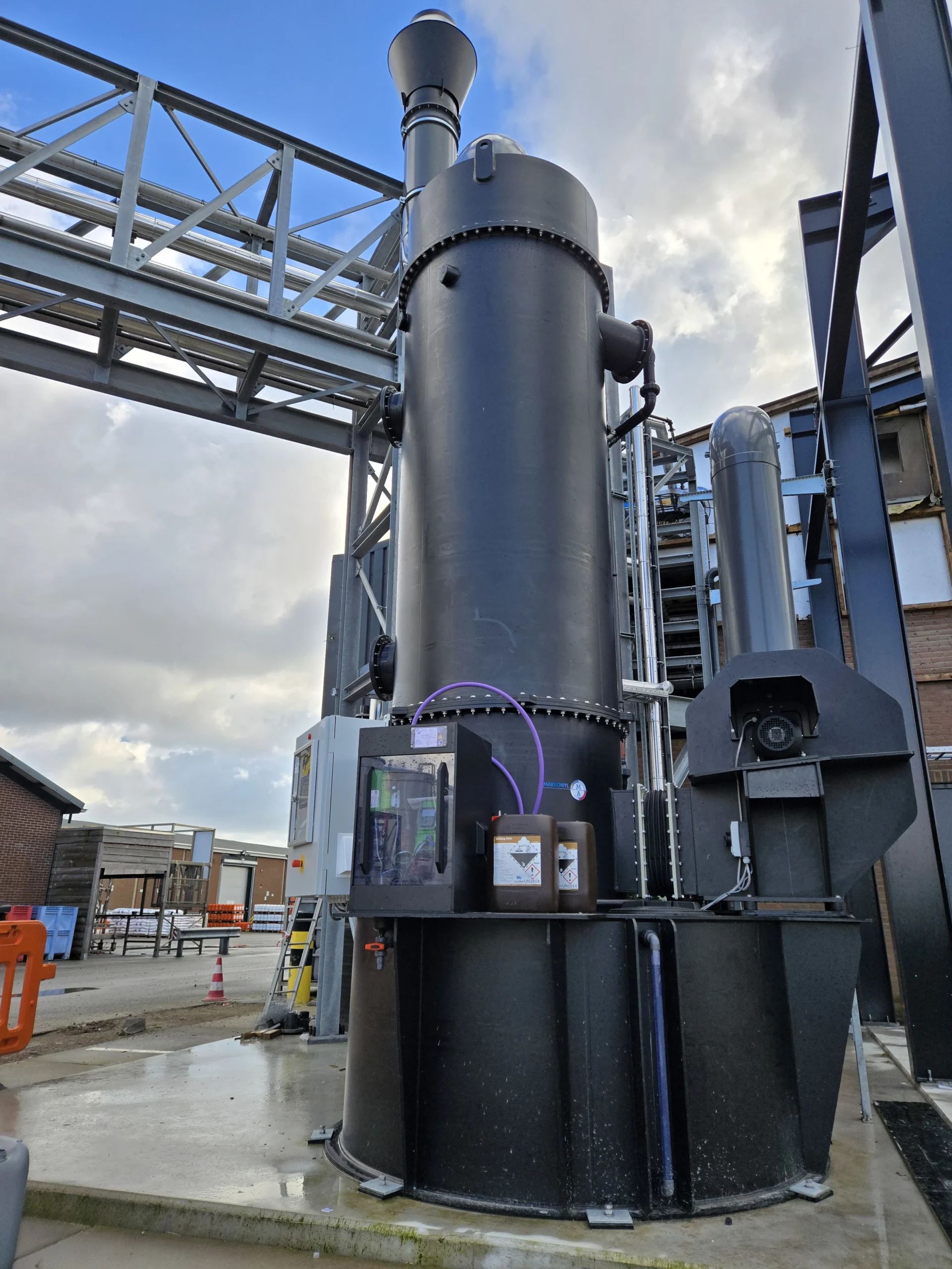 Basische plug and play Gaswasser 9000m3/h
